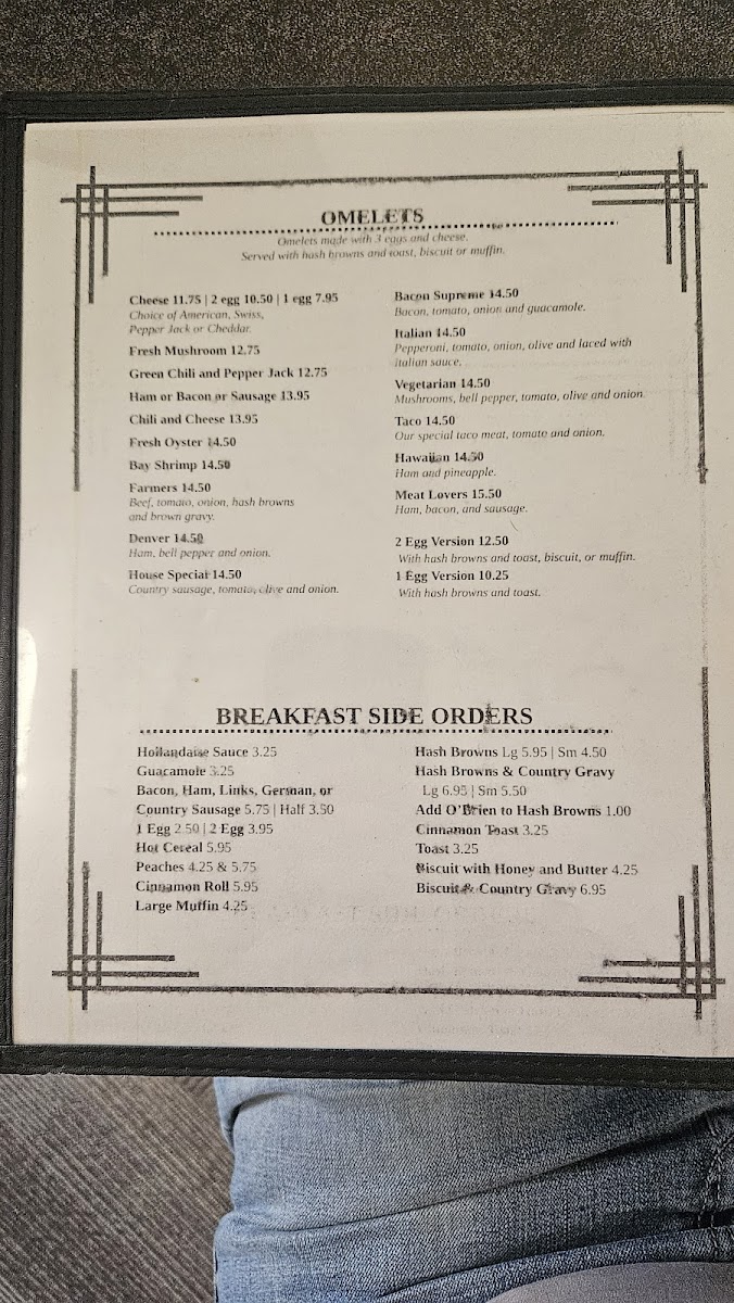 Roger's Restaurant Menu - Image 2